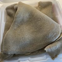 Lots of injera  at Fasika in St Paul