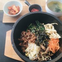 Vegan bibimbap  at Injoy Etsunou in Tokyo