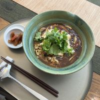 Hot and sour noodles  at Injoy Etsunou in Tokyo