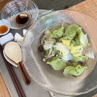Dumplings  at Injoy Etsunou in Tokyo