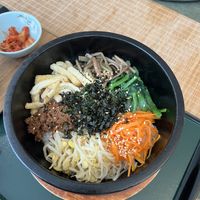 Stone grilled bibimbap  at Injoy Etsunou in Tokyo