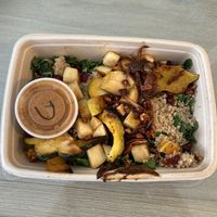 Vegan salad bowl at B.GOOD in Concord