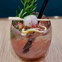 Iced Lychee Rose at elemen Classic 元素 . 经典 - Great World City in Central Singapore