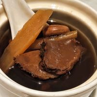 Double boiled soup at elemen Classic 元素 . 经典 - Great World City in Central Singapore