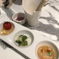 New appetizer  at elemen Classic 元素 . 经典 - Great World City in Central Singapore