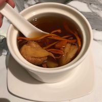 Cordyceps flower with peach gum at elemen Classic 元素 . 经典 - Great World City in Central Singapore