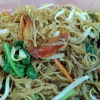 Xin zhou bihun with strong pepper taste at Yuan Man vegetarian 缘满素食 in East Singapore
