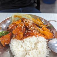 Sour Rib Rice at Yuan Man vegetarian 缘满素食 in East Singapore