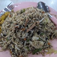 Olive fried Rice - Very Oily . at Yuan Man vegetarian 缘满素食 in East Singapore