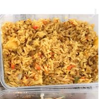 Pineapple fried rice  at Yuan Man vegetarian 缘满素食 in East Singapore