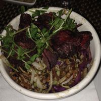 vegetable wok, only vegan main dish at Quimbombo in Buenos Aires