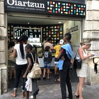 Outside at Oiartzun in San Sebastian