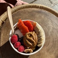 Acaí bowl 🍓  at Coco House in Barcelona