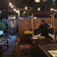 Backyard  at CorTHAIyou in Brooklyn