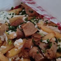 Dirty fries chicken at Thunder Vegan - Malasaña in Madrid