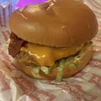 Chicken & bacon Burger   at Thunder Vegan - Malasaña in Madrid