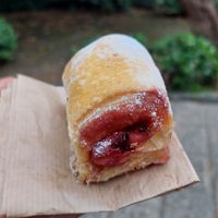 Mini croissant cherry at Mamma Mia in Kotor