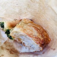 Vegan Burek!!!!!!!! at Mamma Mia in Kotor