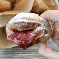 Mini cherry croissant  at Mamma Mia in Kotor