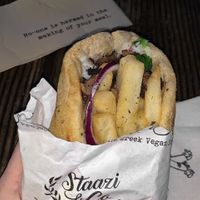 Lamb Souvlaki  at Staazi & Co in Adelaide
