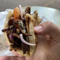 Lamb yiros  at Staazi & Co in Adelaide