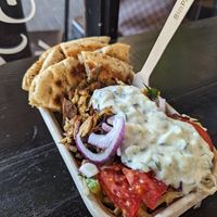 Combo plate at Staazi & Co in Adelaide