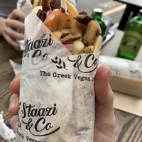 Yiros at Staazi & Co in Adelaide