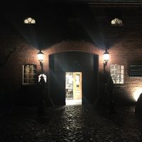 The entrance  at Antik-Hof in Bissee