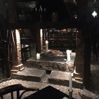 The central chimney  at Antik-Hof in Bissee