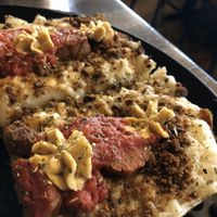 Detroit style pizza  at Fiammé in Naperville