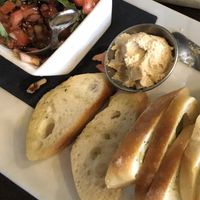 Vegan option bruschetta   at Fiammé in Naperville