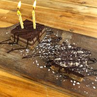 Vegan dessert  at Fiammé in Naperville