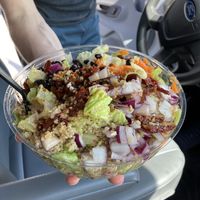 Customized bowl at KarmaNutra in Atlanta