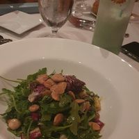 Arugula salad (with almonds instead of hazelnuts) at Latitudes in Key West