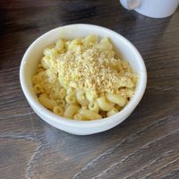 Mac and cheese (it was bomb)  at Vertical Diner and The Gold Room in Portland