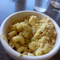 Cup of Mac N Cheeze at Vertical Diner and The Gold Room in Portland