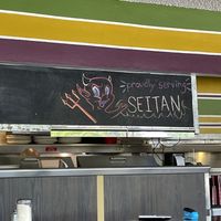 seitan!  at Vertical Diner and The Gold Room in Portland