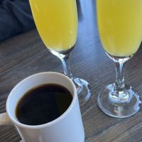 Mimosas & Coffee w/ Oatmilk  at Vertical Diner and The Gold Room in Portland