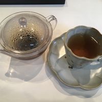Fennel, lemon balm and echinacea tea for immunity  at Cafe 369 in Chiba