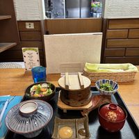 Steamed vegetables set meal  at Cafe 369 in Chiba