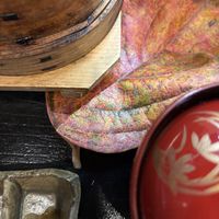 Fall leaf decor!  at Cafe 369 in Chiba