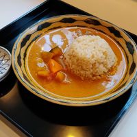 Curry with rice at Cafe 369 in Chiba