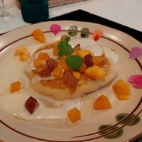 Fruits pancake at Cafe 369 in Chiba