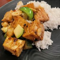 King pao tofu   at China City in Freeland