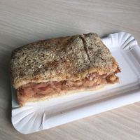 Apple Cake at Bio-Insel in Hamburg