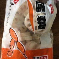 Frozen lotus root at Supermercado Chen in Lisbon