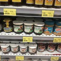 Chocolate spread at Conad in Tirana