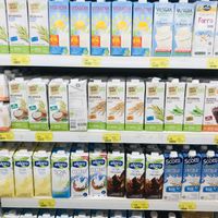 Plant based options  at Conad in Tirana