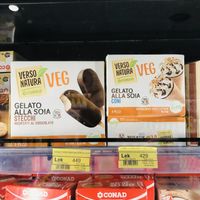 Vegan magnum  at Conad in Tirana