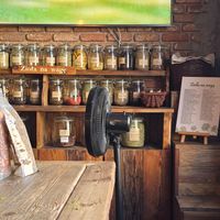 Tea at Pijalnia Ziół in Warsaw